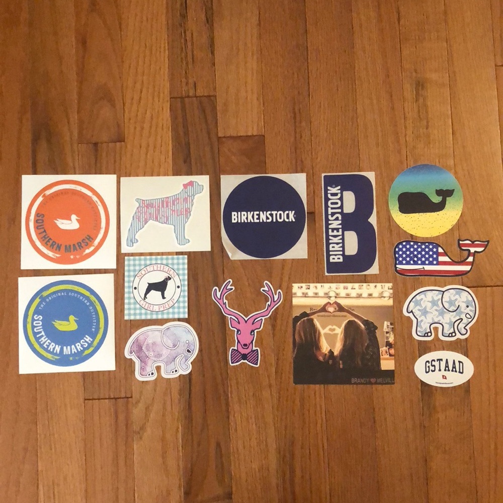 assorted stickers SOLD